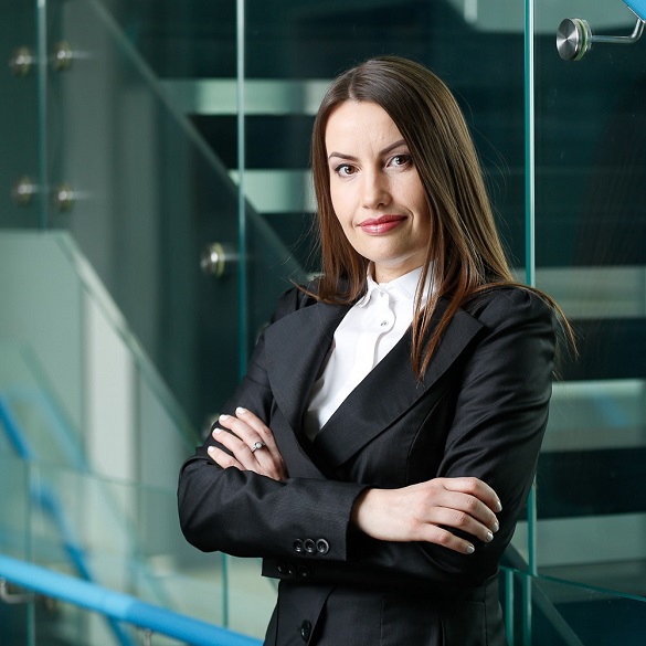 Luminor Private Banking pārvaldes vadītāja Dina Tračuma