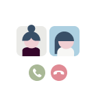 Video call with a consultant
