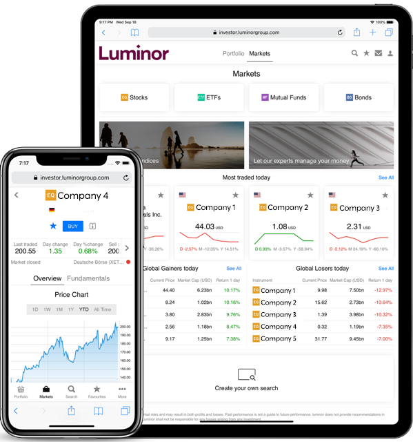luminor investor atsiliepimai